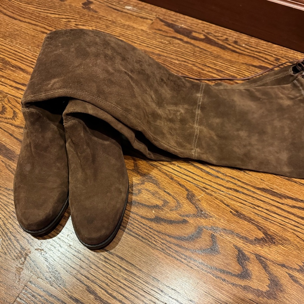 SW Suede Highlander Over-the-Knee Boots